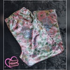 Victoria's Secret Gold Tag Vintage Satin PJ Pants *Tagged Small, Fits Large*